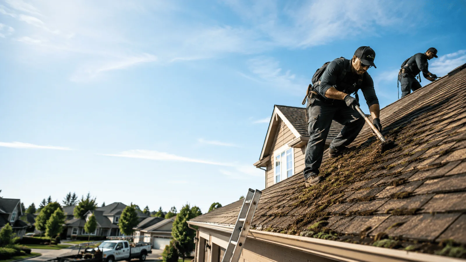Roof Moss Removal in Vancouver, WA near me
